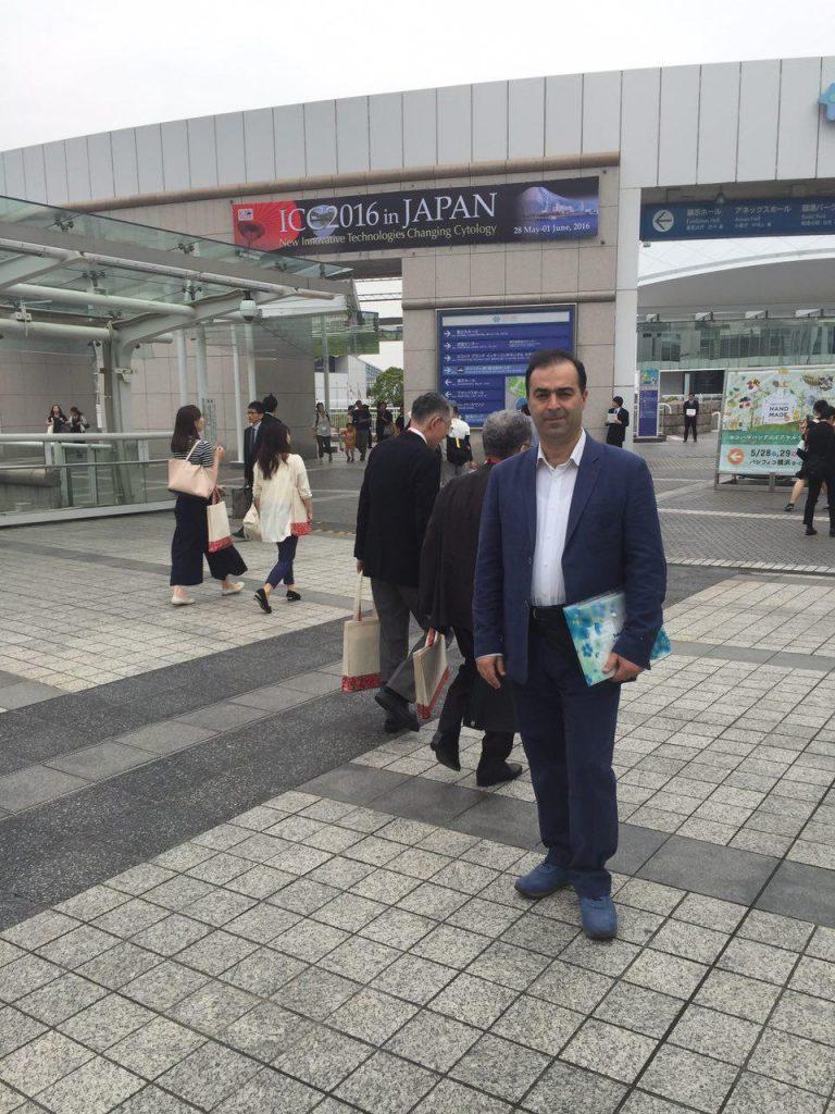 شرکت در کنگره تکنولوژی سلولی در ژاپن