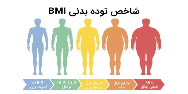 شاخص mbi  بدن 